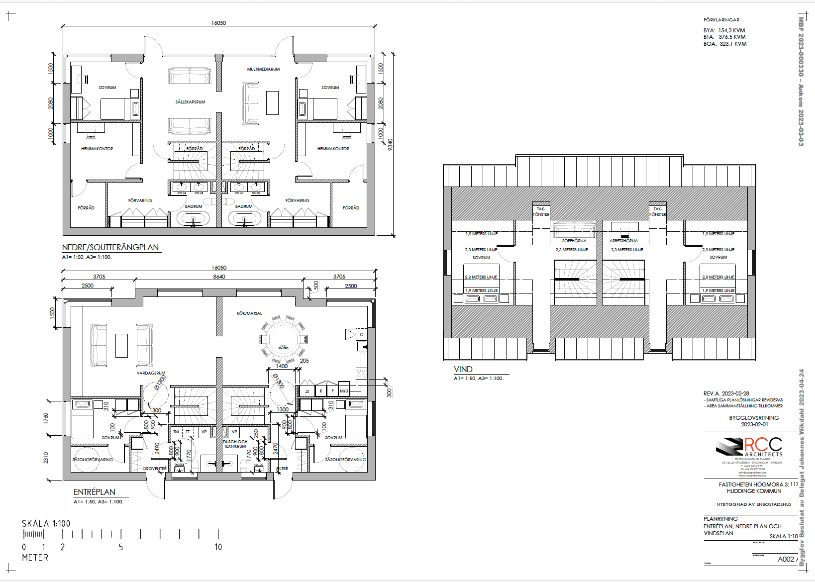 Planritning för LGH 9